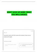 MENTAL HEALTH ATI MASTERY QUESTIONS WITH COMPLETE ANSWERS