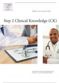 CK &lpar; clinical knowledge&rpar;  Text Questions Format  