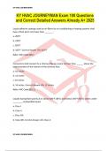KY HVAC JOURNEYMAN Exam 100 Questions and Correct Detailed Answers Already A&plus; 2025