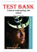 Test Bank for Cultural Anthropology&comma; 8th Edition by Barbara D&period; Miller&comma; Chapters 1-15
