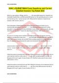 HVAC JOURNEYMAN Exam Questions and Correct Detailed Answers Top Rated 2025