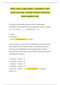 BUAL 2650 Gupta Exam 2 Questions with 100&percnt; Accurate verified detailed Solutions latest update 2025 Auburn University