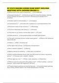 NY STATE WAXING LICENSE EXAM SCRIPT 2025&sol;2026 QUESTIONS WITH ANSWERS GRADED A&plus;