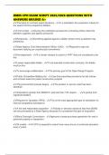 OMES CPO EXAM SCRIPT 2025&sol;2026 QUESTIONS WITH ANSWERS GRADED A&plus;