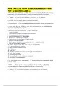 OMES CPO EXAM STUDY GUIDE 2025&sol;2026 QUESTIONS WITH ANSWERS GRADED A&plus;