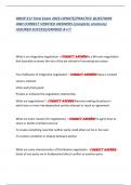 OBHR 317 Final Exam 2025 UPDATE&sol;PRACTICE QUESTIONS  AND CORRECT VERIFIED ANSWERS &lpar;complete solutions&rpar;  ASSURED SUCCESS&sol;GRADED A&plus;&excl;&excl;&excl;