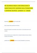 NR 503&sol;NR503 WEEK 4 MIDTERM EXAM 78 QUESTIONS WITH VERIFIED SOLUTIONS&sol;FROM A VERIFIED SOURCE  ALREADY A&plus;  GRADE