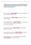PADI Open Water Diver Certification Exam 2025 UPDATE&sol;PRACTICE  QUESTIONS AND CORRECT VERIFIED ANSWERS &lpar;complete solutions&rpar;  ASSURED SUCCESS&sol;GRADED A&plus;&excl;&excl;&excl;