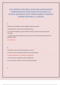 2025 NEWEST RIM FINAL EXAM AND EXAM REVIEW&vert; COMPREHENSIVE ETEST BANK WITH OVER 350&plus; ACTUAL QUESTIONS WITH THEIR CORRECT MARKING SCHEME ANSWERS&period; A&plus; GRADED