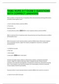 TAMU NURS 617 EXAM 2 QUESTIONS  WITH CORRECT ANSWERS 