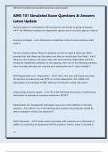 AINS 101 & 102 Exams Package Deal Questions With Answers Latest Update