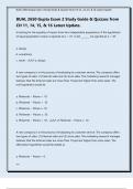 BUAL 2650 Gupta Exam 2 Study Guide & Quizzes from CH 11&comma; 14&comma; 15&comma; & 16