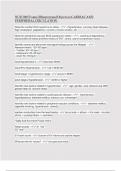 NUR 3065 Exam 2 Blueprint and Objectives CARDIAC AND PERIPHERAL CIRCULATION&period;