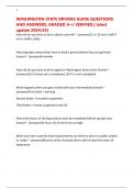 WASHINGTON STATE DRIVERS GUIDE QUESTIONS AND ANSWERS&comma; GRADED A&plus;&sol; VERIFIED&period;&vert; latest update 2024&sol;25&vert;