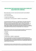 BSN 225 HESI PREP EXAM 2025 UPDATE WITH COMPLETE SOLUTIONS 100&percnt; VERIFIED&excl;&excl;