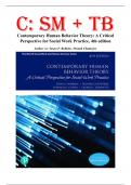 Test Bank for Contemporary Human Behavior Theory 4th Edition by Susan P&period; Robbins&comma; Chapters 1-14