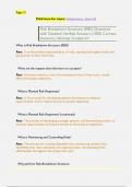 Risk Breakdown Structure &lpar;RBS&rpar; Questions  with Detailed Verified Answers &lpar;100&percnt; Correct  Answers&rpar; &sol;Already Graded A&plus;