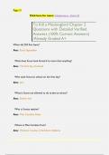 To Kill a Mockingbird Chapter 2 Questions with Detailed Verified  Answers &lpar;100&percnt; Correct Answers&rpar;  &sol;Already Graded A&plus;