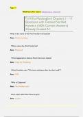 To Kill a Mockingbird Chapters 1 - 11 Questions with Detailed Verified  Answers &lpar;100&percnt; Correct Answers&rpar;  &sol;Already Graded A&plus;