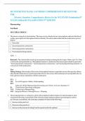 Test Bank for Saunders Comprehensive Review for the NCLEX-RN&reg; Examination&comma; 9th Edition by Linda Anne Silvestri and Angela Silvestri Complete Questions and Answers Pass Guaranteed