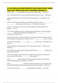 U1 UST INSTALLATION RETROFITTING EXAM STUDY GUIDE 2025&sol;2026 QUESTIONS WITH ANSWERS GRADED A&plus;