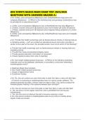 UHC EVENTS BASICS MAIN EXAM TEST 2025&sol;2026 QUESTIONS WITH ANSWERS GRADED A&plus;