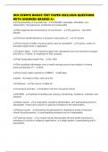UHC EVENTS BASICS TEST PAPER 2025&sol;2026 QUESTIONS WITH ANSWERS GRADED A&plus;