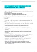 A306 FINAL EXAM QUICK CHECKS QUESTIONS & ANSWERS VERIFIED 100&percnt; CORRECT&excl;&excl;