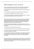 MCN 374 EXAM 2&colon; CH 16&comma; 21&comma; 22&comma; 23&comma; 29