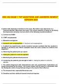 NSG 552 EXAM 1 TOP QUESTIONS AND ANSWERS NEWEST VERSION 2025
