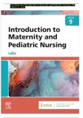 Test Bank for Introduction to Maternity and Pediatric Nursing 9th Edition by Gloria Leifer