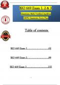 BIO 669 Exam 1&comma; 2&comma; & 3&colon; ALL IN ONE &lpar;2025 &sol; 2026&rpar; Tested Questions with Revised Correct Answers&comma; &lpar;A&plus; Guarantee&rpar;