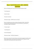 Block 2 QUESTIONS WITH 100&percnt; VERIFIED ANSWERS