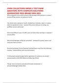 CWEA COLLECTIONS GRADE 2 TEST EXAM QUESTIONS WITH COMPLETE SOLUTIONS GUARANTEED PASS BRAND NEW 2025&period;