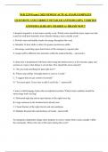 NUR 2239 Exam 1 2025 NEWEST ACTUAL EXAM COMPLETE QUESTIONS AND CORRECT DETAILED ANSWERS &lpar;100&percnt; VERIFIED ANSWERS&rpar; ALREADY GRADED A&plus; BRAND NEW&excl;&excl;