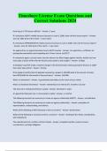 Timeshare License Exam Questions and Correct Solutions 2024&sol;2025