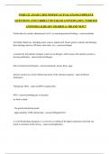 NURS 122  EXAM 2 2025 NEWEST ACTUAL EXAM COMPLETE QUESTIONS AND CORRECT DETAILED ANSWERS &lpar;100&percnt; VERIFIED ANSWERS&rpar; ALREADY GRADED A&plus; BRAND NEW&excl;&excl;