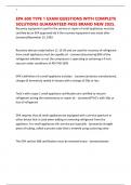 EPA 608 TYPE 1 EXAM QUESTIONS WITH COMPLETE SOLUTIONS GUARANTEED PASS BRAND NEW 2025&period;
