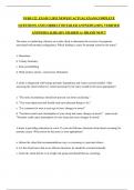 NURS 122  EXAM 3 2025 NEWEST ACTUAL EXAM COMPLETE QUESTIONS AND CORRECT DETAILED ANSWERS &lpar;100&percnt; VERIFIED ANSWERS&rpar; ALREADY GRADED A&plus; BRAND NEW&excl;&excl;