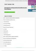 TesT bank for  Concepts for nursing practice 3rd edition by Jean  Foret Giddens  All Chapters 1-55 Complete