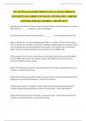 PSY 101 FINAL EXAM 2025 NEWEST ACTUAL EXAM COMPLETE QUESTIONS AND CORRECT DETAILED ANSWERS &lpar;100&percnt; VERIFIED ANSWERS&rpar; ALREADY GRADED A&plus; BRAND NEW&excl;&excl;