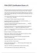 FOA CFOT Certification Exam v11 NEWEST 2025&sol;2026 ACTUAL EXAM COMPLETE QUESTIONS AND CORRECT DETAILED ANSWERS &lpar;VERIFIED ANSWERS&rpar; &vert;ALREADY GRADED A&plus;&vert;&vert;BRAND NEW&excl;&excl;
