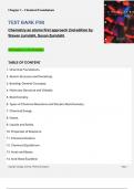 TesT Bank for  Chemistry an atoms first approach 2nd edition by  Steven zumdahl&comma; Susan Zumdahl All Chapters 1-21 Complete