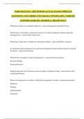NURS 245 EXAM  1 2025 NEWEST ACTUAL EXAM COMPLETE QUESTIONS AND CORRECT DETAILED ANSWERS &lpar;100&percnt; VERIFIED ANSWERS&rpar; ALREADY GRADED A&plus; BRAND NEW&excl;&excl;