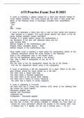 ATI Practice Exam Test B 2023