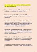 AMT 2 STUDY GUIDE EXAM &lpar;ACTUAL 2025&sol;2026&rpar; QUESTION  AND VERIFIED ANSWERS&period;