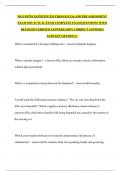 WGU D570 COGNITIVE PSYCHOLOGY OA AND PRE ASSESSMENT EXAM 2025 ACTUAL EXAM COMPLETE EXAM QUESTIONS WITH DETAILED VERIFIED ANSWERS &lpar;100&percnt; CORRECT ANSWERS&rpar; ALREADY GRADED A&plus;