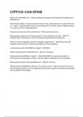 CIPP&sol;US CAN-SPAM QUESTIONS AND ANSWERS GRADED A&plus; 2025&sol;2026