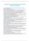 NASM CNC NUTRITION AND FITNESS