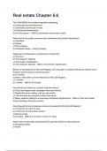 Real estate Chapter 5&period;6 Questions and answers graded A&plus; 2025&sol;2026